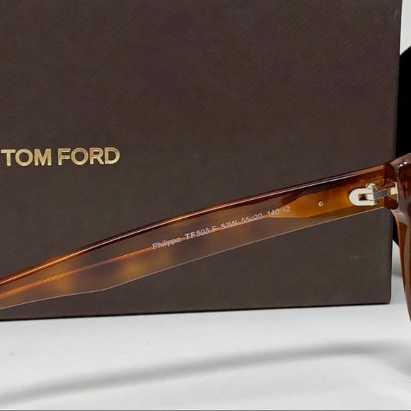 NWT Tom Ford Philippa FT0503 - 53W Sunglasses - Picture 4 of 5